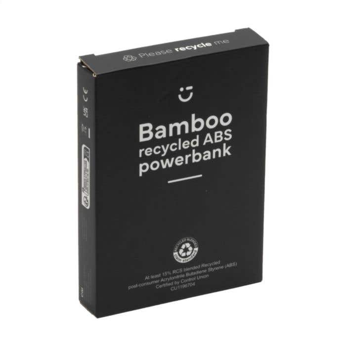 Powerbank | Gerecycled | 10.000 mAh | Draadloos opladen