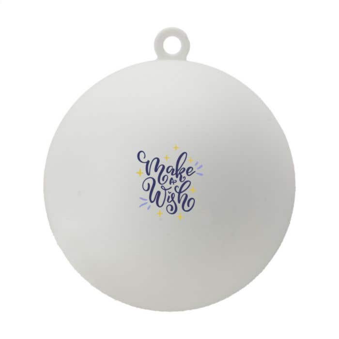 Kerstbal | 8 cm | Glinsterende finish