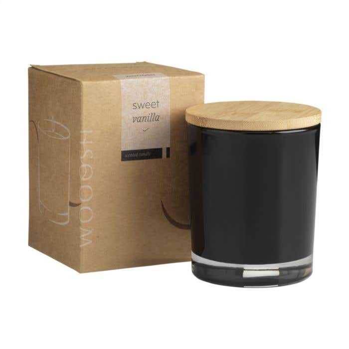 Wooosh Geurkaars White Lotus | Sojawas | Bamboe deksel