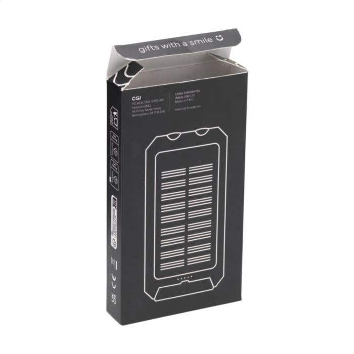 Powerbank | Gerecycled | 8.000 mAh | Solar panel