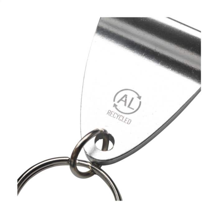 Sleutelhanger met flesopener | Gerecycled aluminium