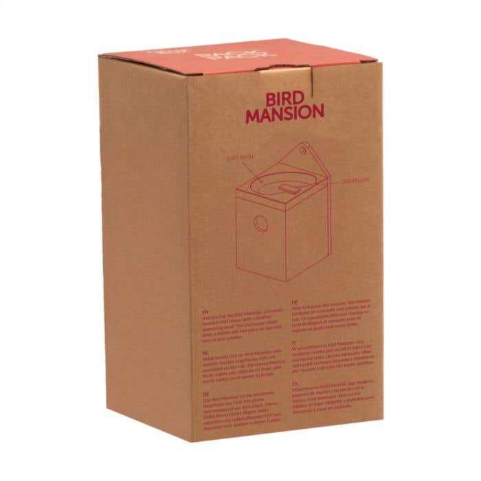 Nestkastje | FSC® Dennenhout | Met vogelbadje