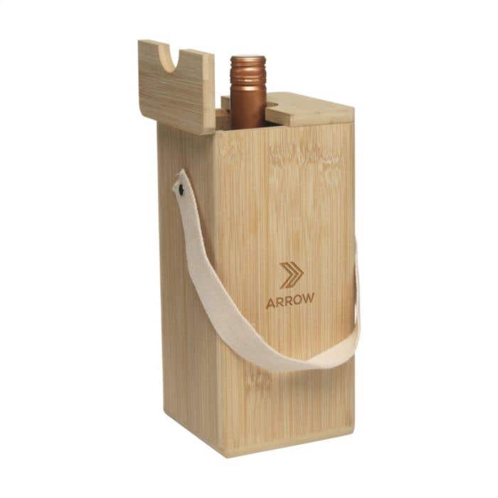 Wijnkoeler Rackpack | Bamboe | Kurk isolatie