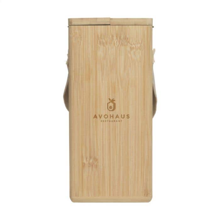 Wijnkoeler Rackpack | Bamboe | Kurk isolatie