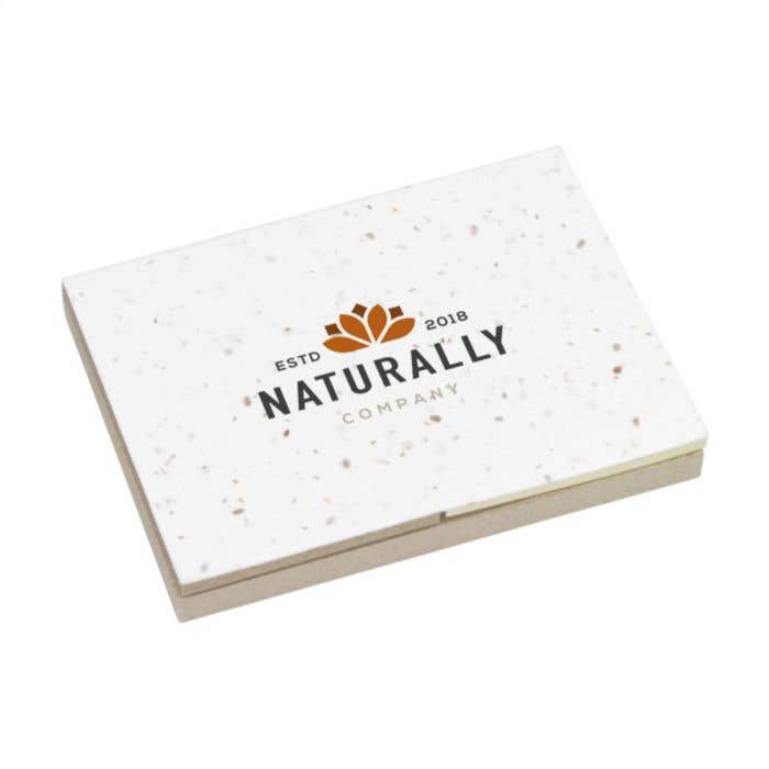 Memoblokje | Plantbaar | Graspapier | Gerecycled