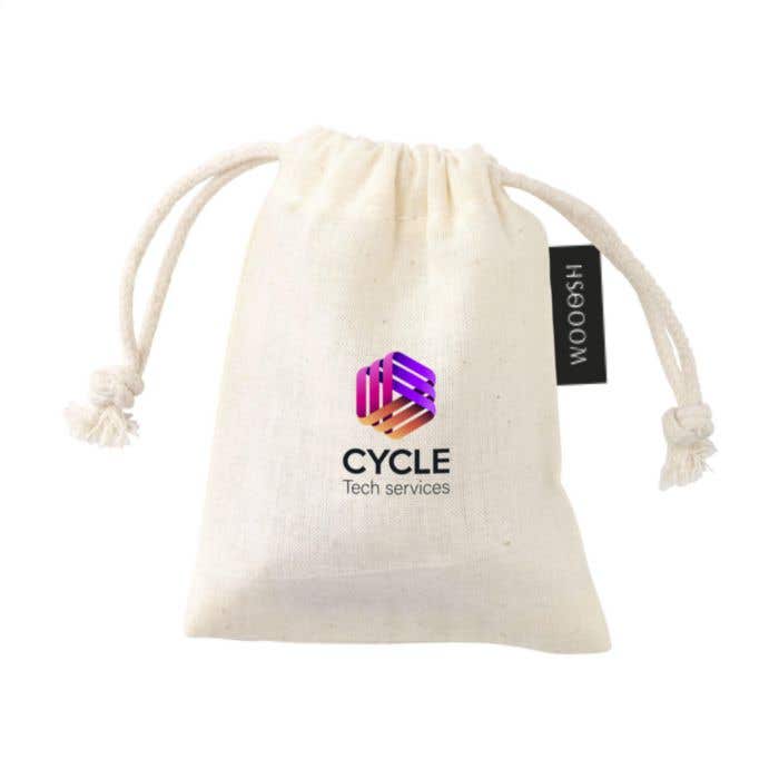 Wooosh ijsblokjes Brice | Graniet | Herbruikbaar | Set van 4 | Met pouch