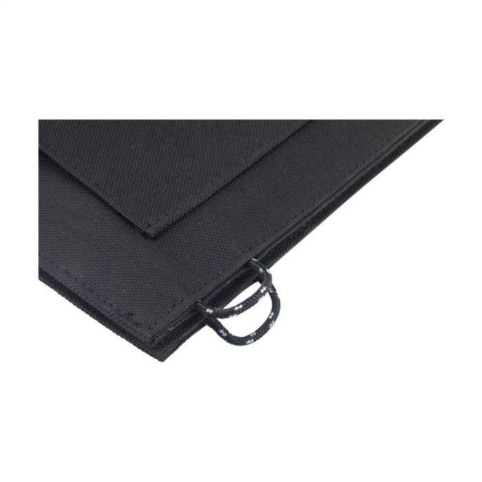 Zonnepaneel oplader | 10W | rPET | USB-A en USB-C