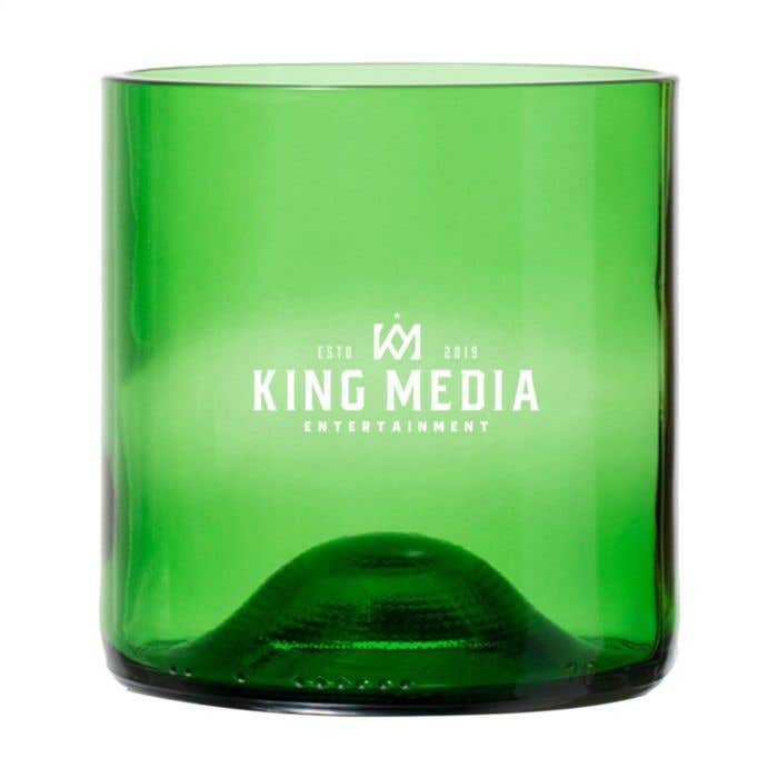Rebottled® Drinkglas | Geüpcyclede wijnfles | 250 ml