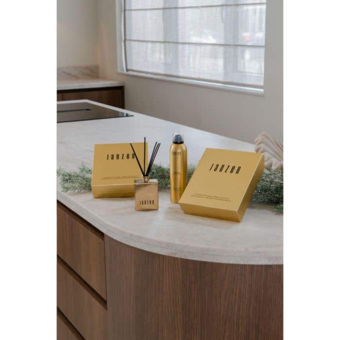 JANZEN Giftset Euphoria | Geurstokjes 100 ml + Shower Foam 200 ml