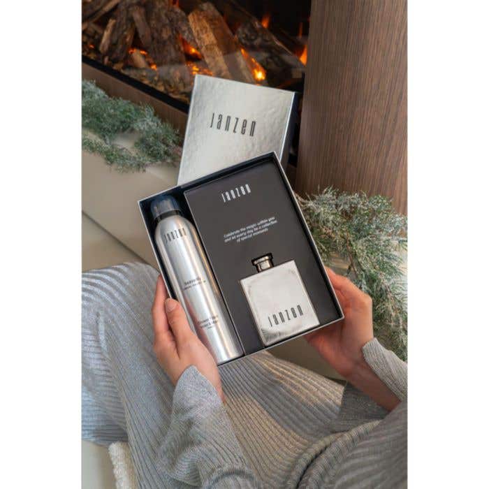 JANZEN Giftset Heavenly | Geurstokjes 100 ml | Shower foam 200 ml
