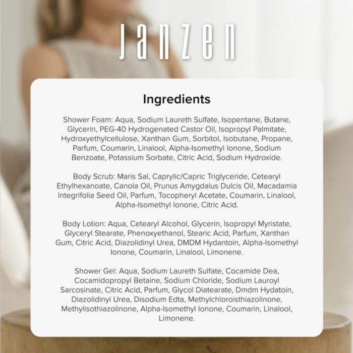 Janzen Gift Set Black 22 | 4-delig | Bodycare