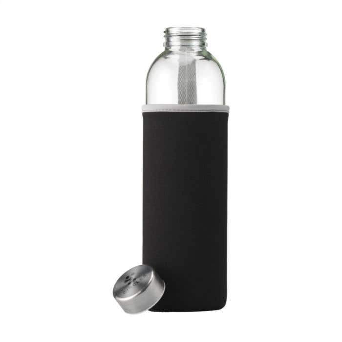 Drinkfles | Glas | 750 ml | Neopreen sleeve