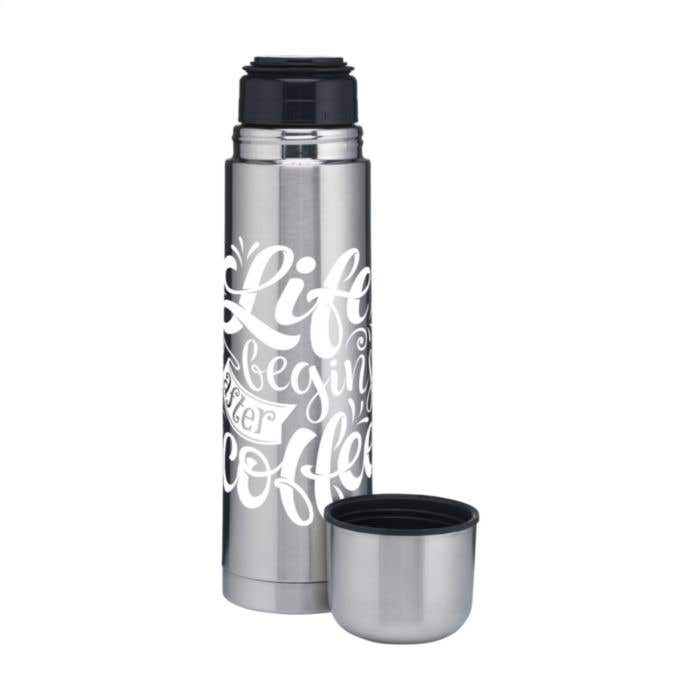 Thermosfles | Gerecycled RVS | 750 ml | Dubbelwandig