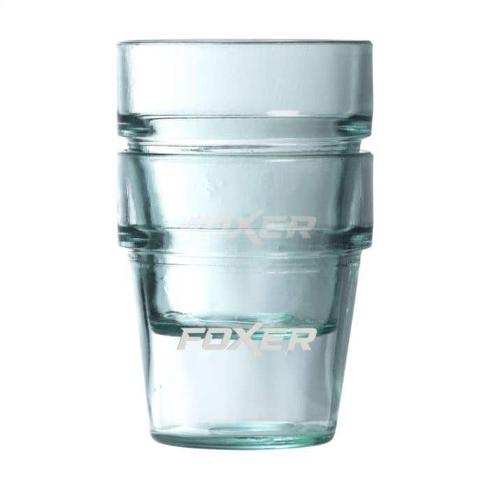 Waterglas | Gerecycled | 270 ml | Stapelbaar