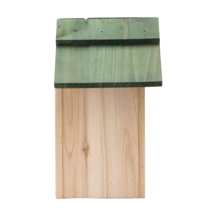 Vogelhuisje | Dennenhout | Groen dak