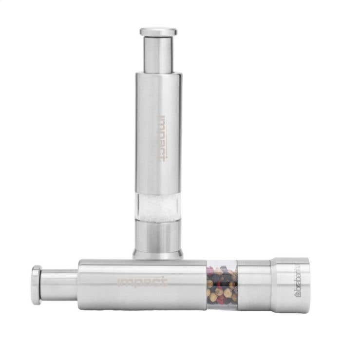 Brabantia | Zout- en pepermolen set | Gerecycled RVS