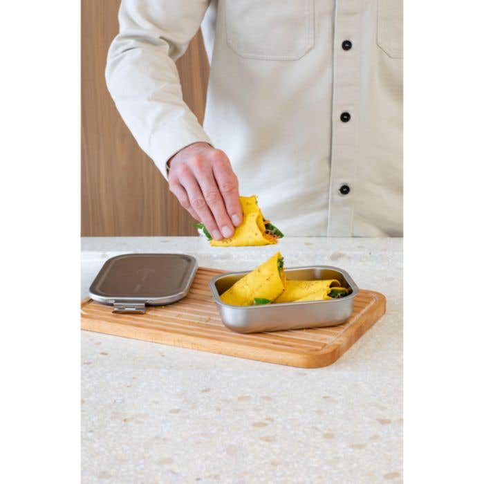 Brabantia lunchbox | Gerecycled RVS | 1.100 ml