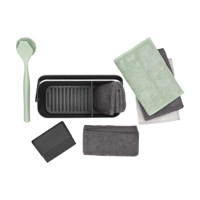 Brabantia | Schoonmaakset | Gerecycled | Met organiser