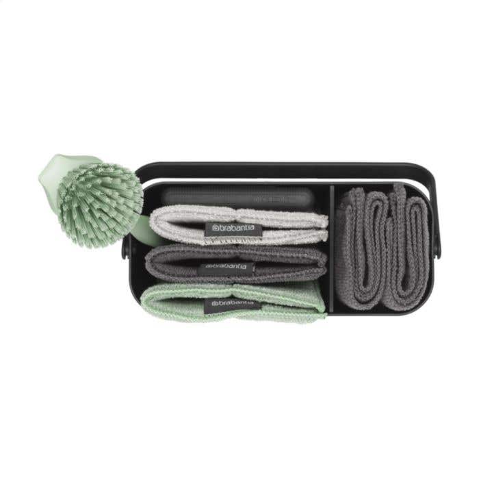 Brabantia | Schoonmaakset | Gerecycled | Met organiser