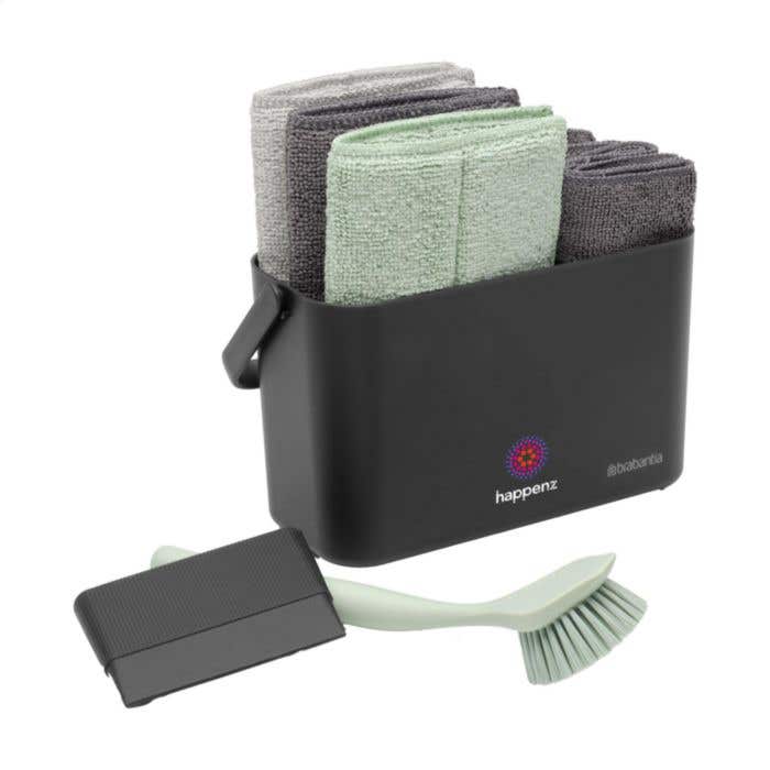 Brabantia | Schoonmaakset | Gerecycled | Met organiser