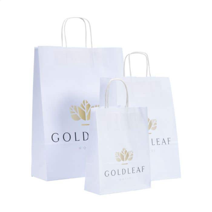 Papieren geschenktas | Gerecycled | A4