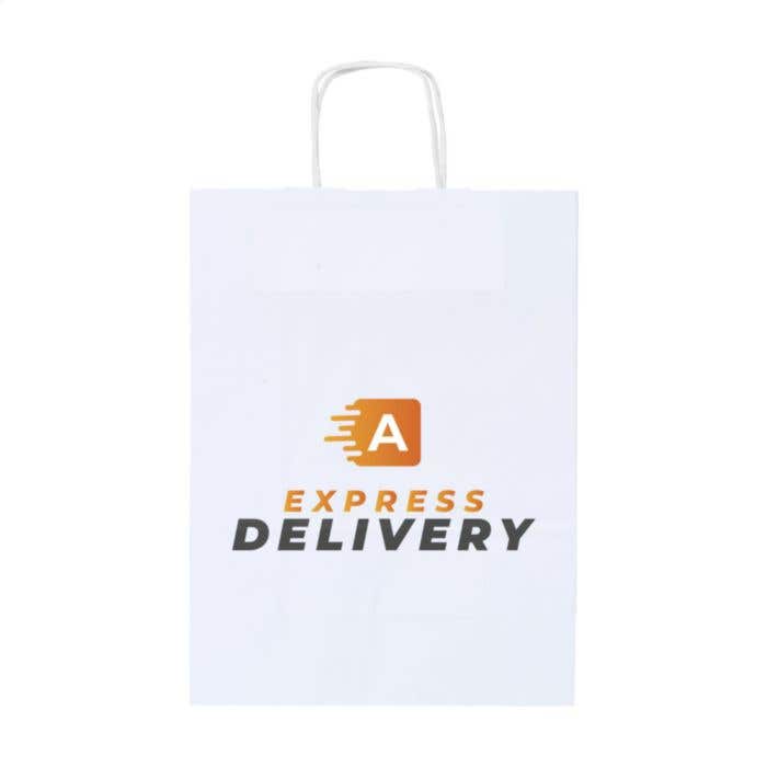 Papieren geschenktas | Gerecycled | A4
