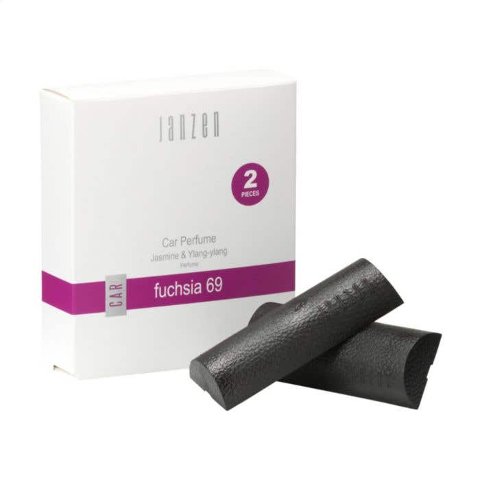 JANZEN | Autoluchtverfrisser | Geur: Fuchsia 69 | 2 stuks