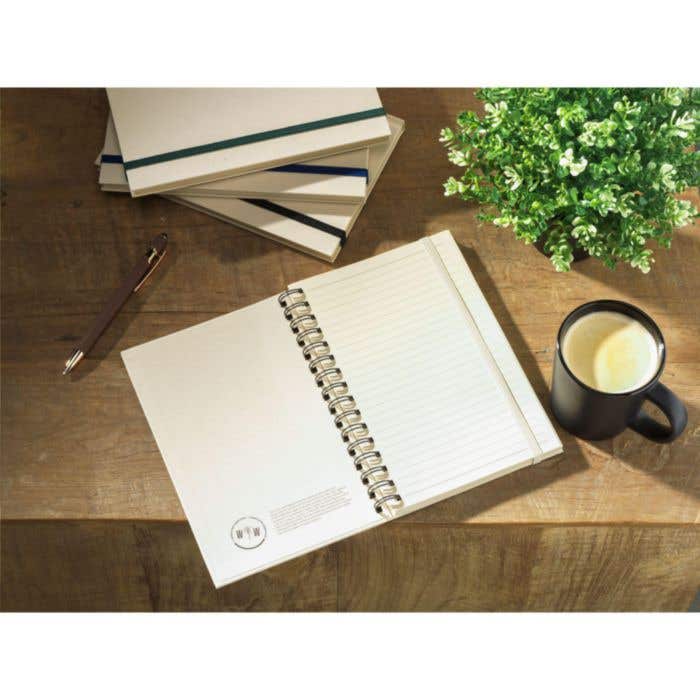 Notitieboek Bagasse Spiral | A5 | FSC® papier | Gelinieerd