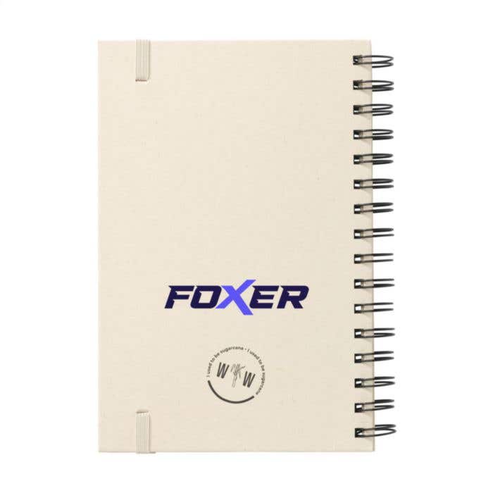 Notitieboek Bagasse Spiral | A5 | FSC® papier | Gelinieerd