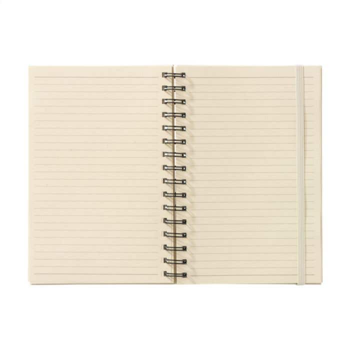 Notitieboek Bagasse Spiral | A5 | FSC® papier | Gelinieerd