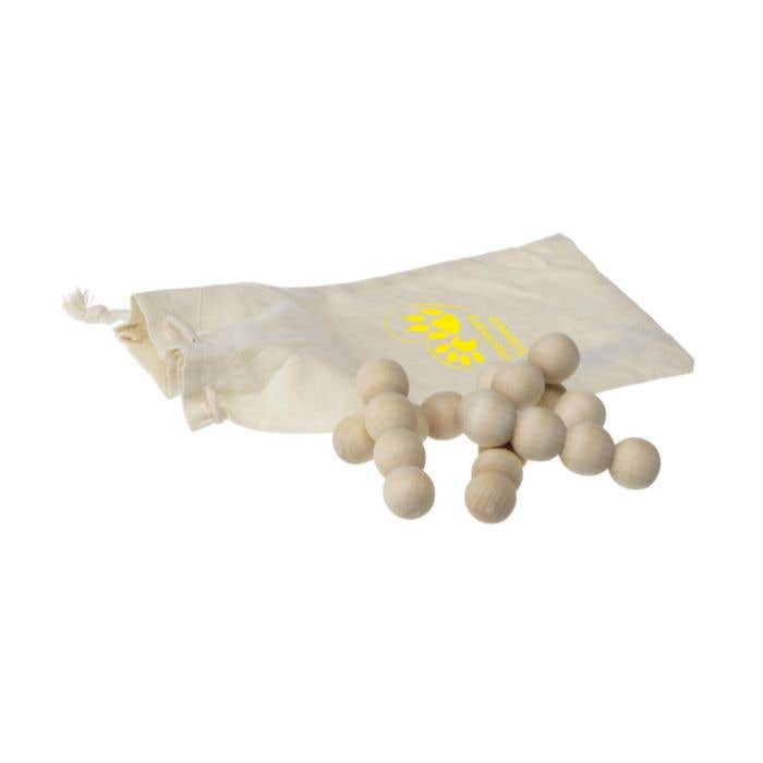 Puzzel Pyramid | Hout | Met katoenen zak