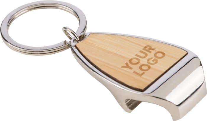 Bamboe Sleutelhanger met Flesopener Aria