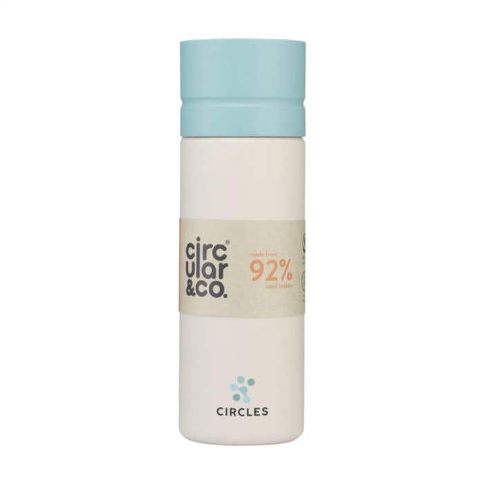 Drinkfles | Gerecycled | 600 ml | 360° drinkopening