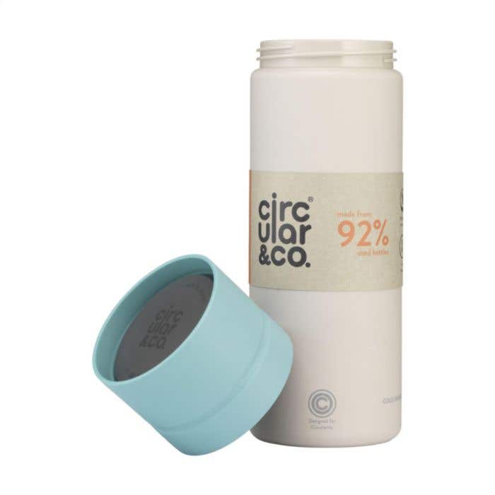 Drinkfles | Gerecycled | 600 ml | 360° drinkopening