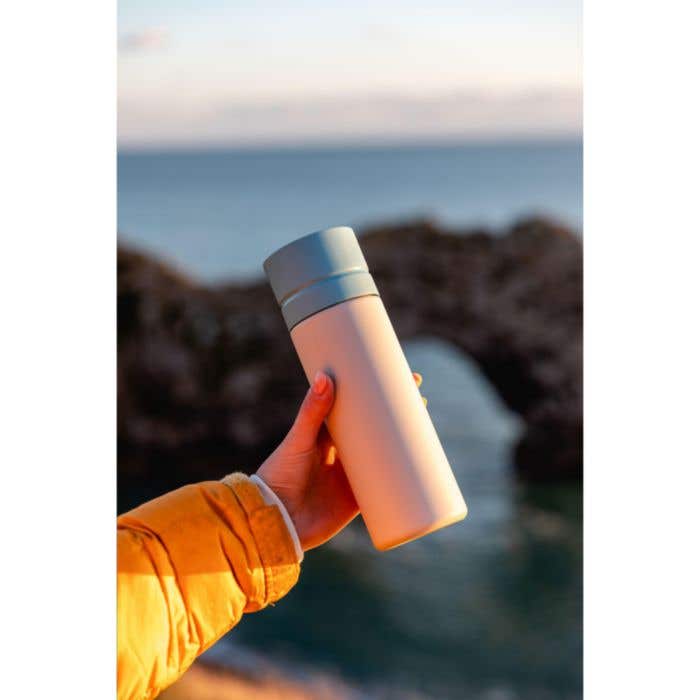 Drinkfles | Gerecycled | 600 ml | 360° drinkopening
