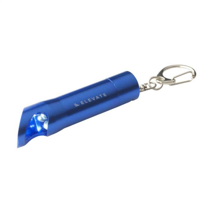 LED-zaklamp | Aluminium | Met flesopener en karabijnhaak