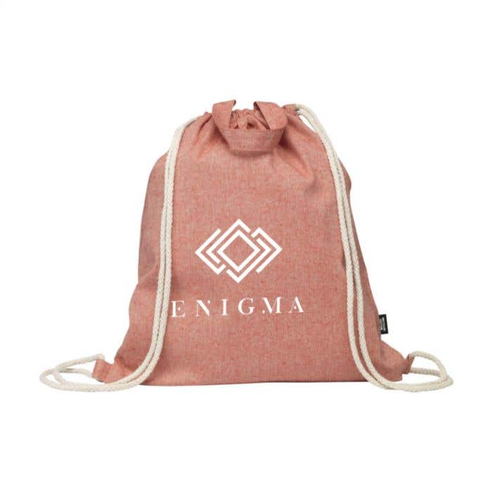 Rugzak PromoBag Plus | 100% gerecycled katoen en polyester | 8 l
