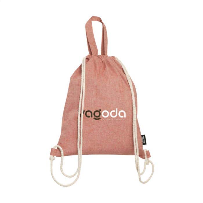 Rugzak | Gerecycled katoen | 8 l | Trekkoord