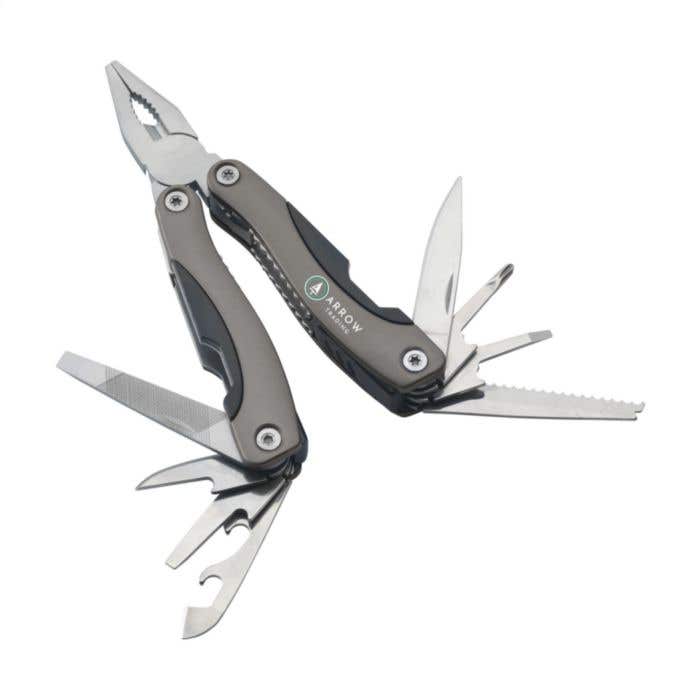 Multitang MicroTool | 13 functies | RVS | Met etui