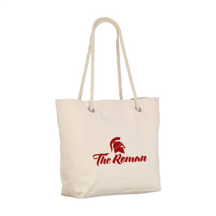 Strandtas | Canvas | 20 l | Ritssluiting