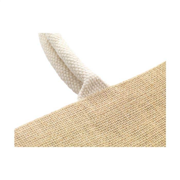 Draagtas Gerano | Jute | 25 l | Gelamineerde binnenzijde