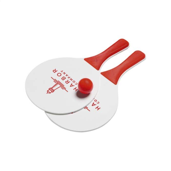 Strandtennis BeachTennis Small Size | MDF-hout | 2 rackets en bal