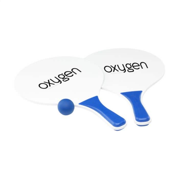 Beachtennis set | MDF | 2 rackets en bal | Mesh net