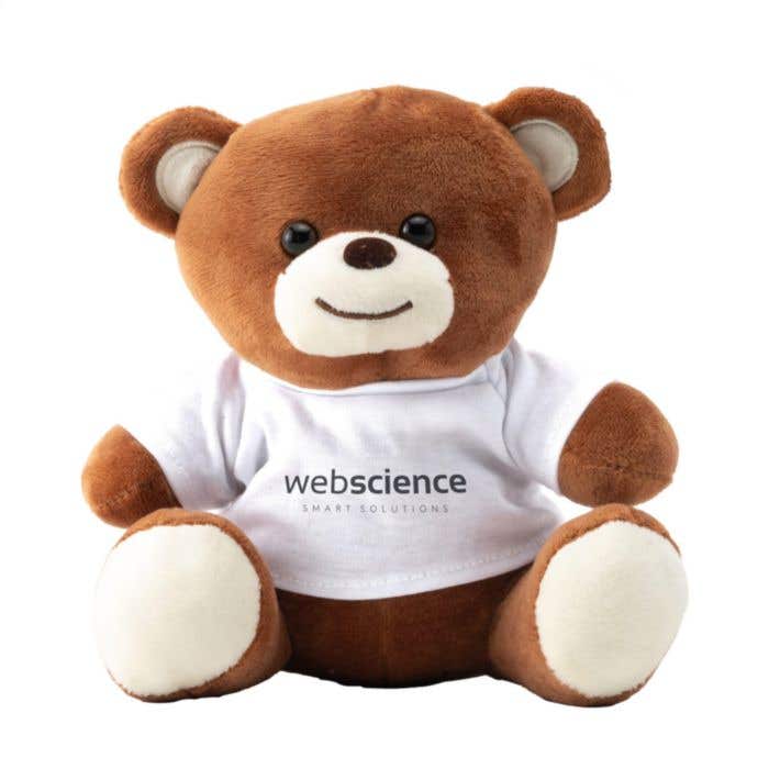 Knuffelbeer | Wit T-shirt