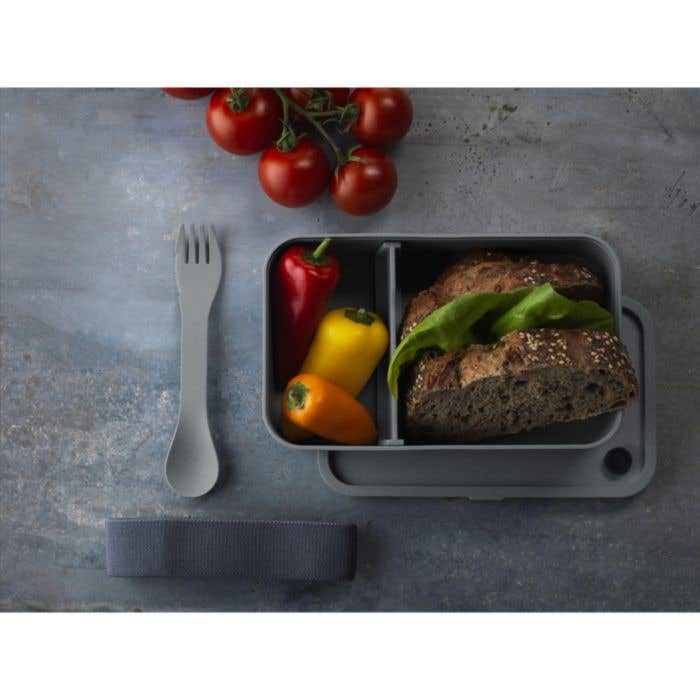 Lunchbox | Met bestek en verdeler
