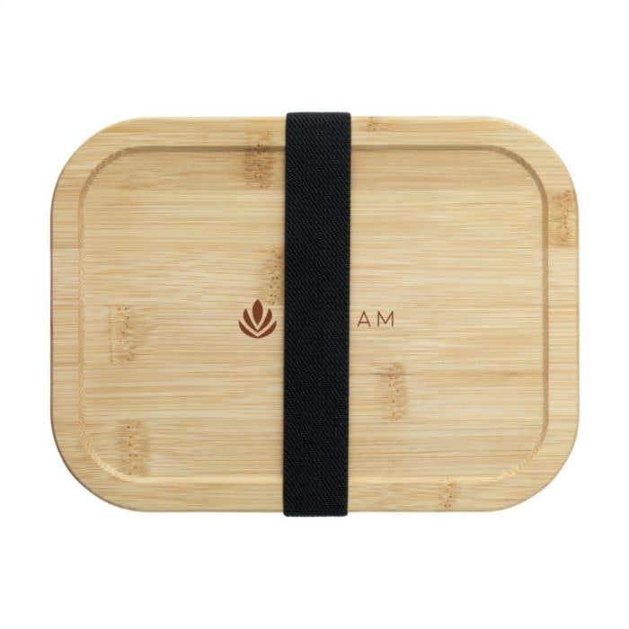 Lunchbox | Borosilicaatglas | Bamboe deksel