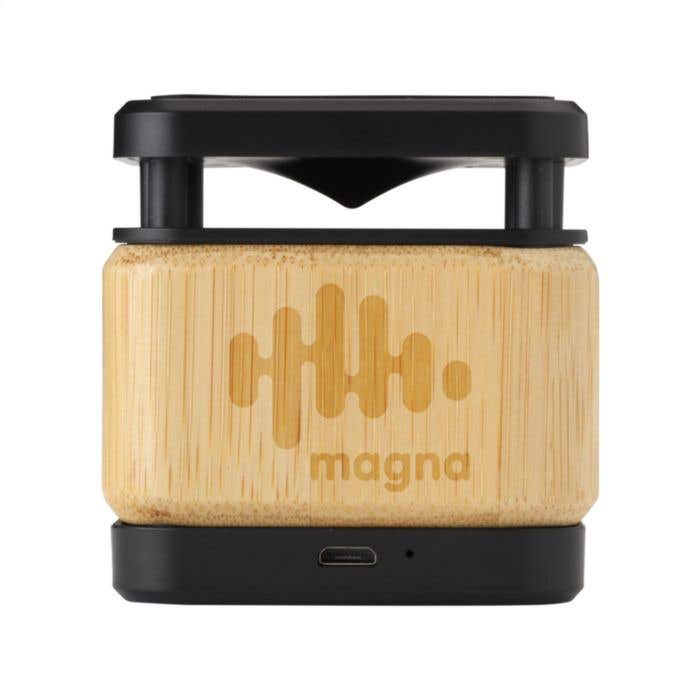 Bluetooth speaker Block | Bamboe | 5W draadloze oplader | 3W