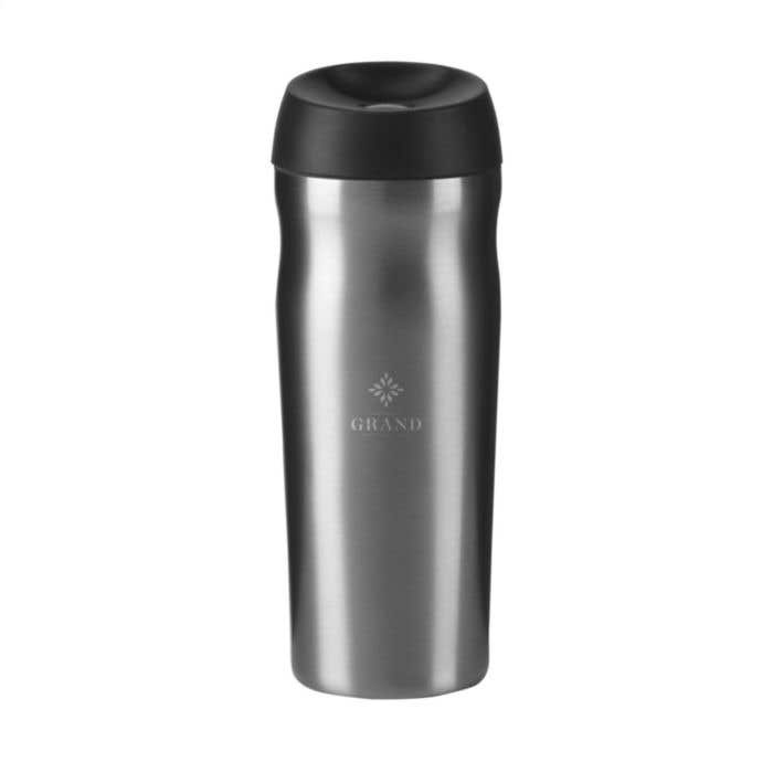 Thermosbeker | Gerecycled RVS | 450 ml | Lekvrij