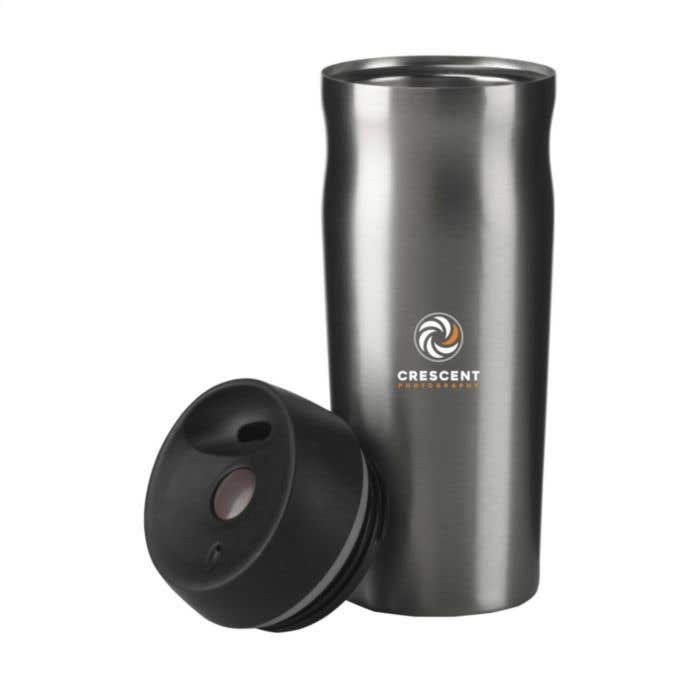 Thermosbeker | Gerecycled RVS | 450 ml | Lekvrij