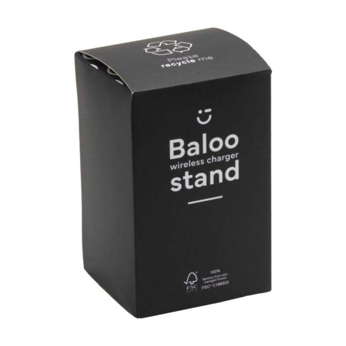 Draadloze oplader | Bamboe | 15W | Horizontaal & verticaal